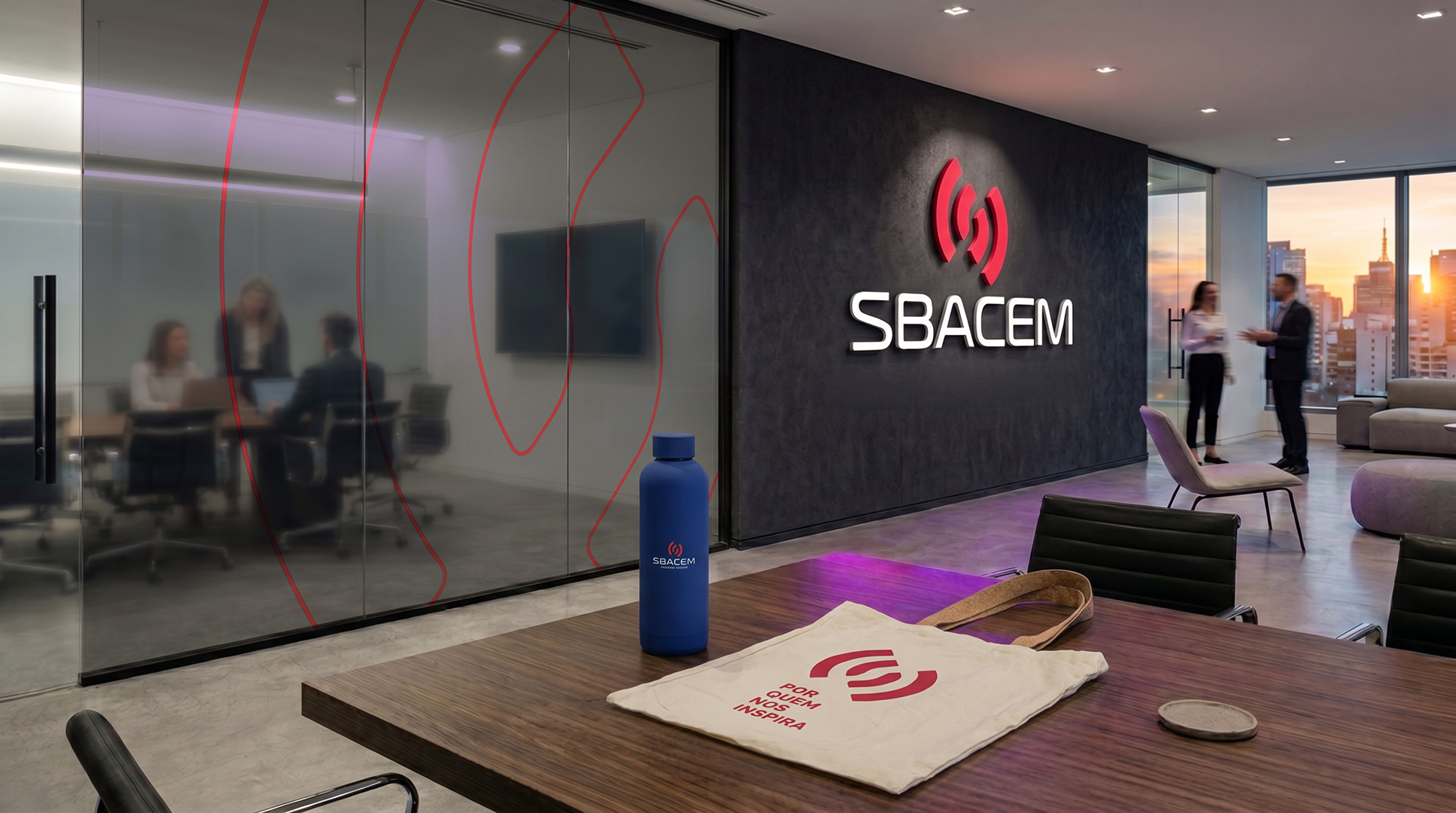 SBACEM — Rebranding institucional e sinalização